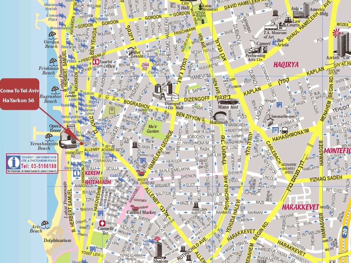 Israel. kgm องเมืองบนแผนที่