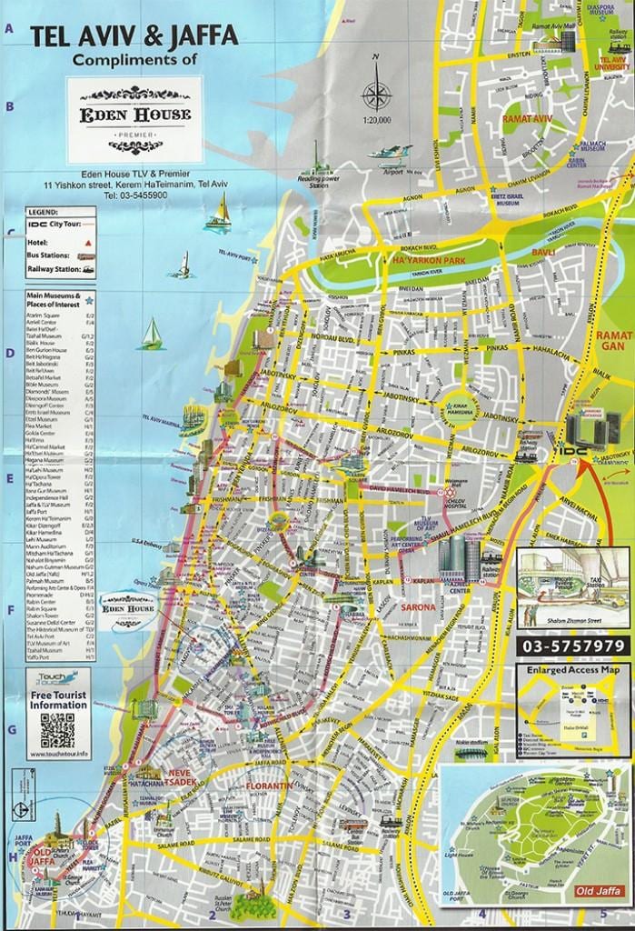 แผนที่ของ tlv