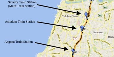 แผนที่ของ sherut แผนที่ israel. kgm