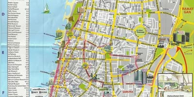 แผนที่ของ tlv